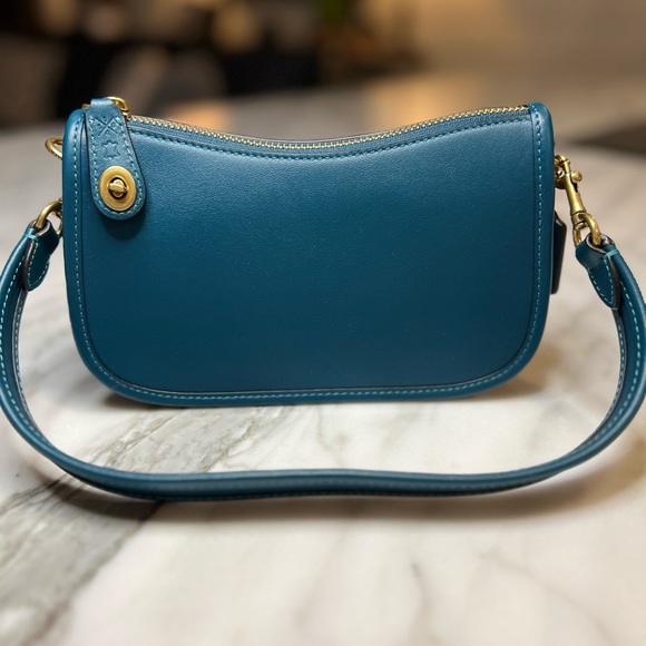 Coach Swinger C2643 plus Gold Coach Chain (2 straps) Coach Originals Blue - Picture 7 of 14